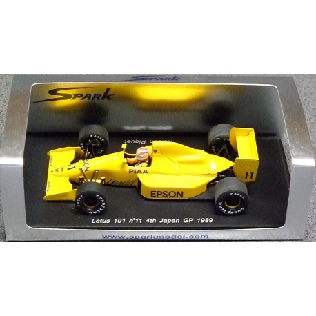 Lotus 101 11 F1 Japon 1981 Nelson Piquet Spark S1781