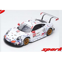 Porsche 911 RSR 911 Winner GTLM Class Petit Le Mans 2018 Spark 12S015