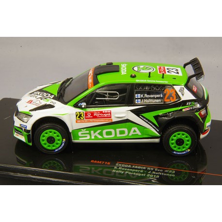 Skoda Fabia R5 Evo 23 Rallye du Portugal 2019 Rovanpera Halttunen IXO RAM716