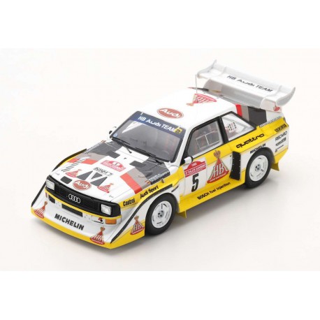 Audi Sport Quattro S1 E2 5 Rallye Sanremo 1985 Walter Rohrl Christian Geisttdofer Spark S5192