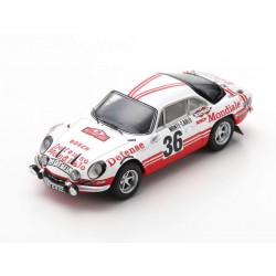 Alpine A110 36 Rallye Monte Carlo 1973 Bob Wollek Pierre Thimonier Spark S6111