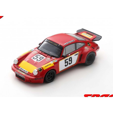 Porsche 911 Carrera RSR 59 24 Heures du Mans 1975 Spark S9974