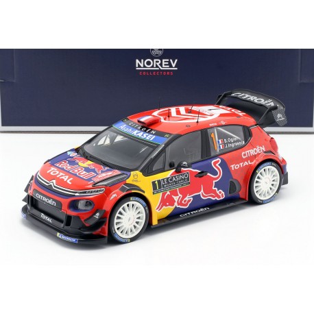 Citroen C3 WRC 1 Winner Rallye Monte Carlo 2019 Ogier Ingrassia Norev 181645
