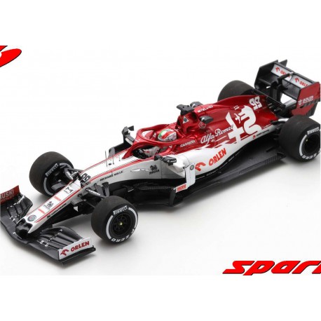 Alfa Romeo Sauber Ferrari C39 99 F1 Test Barcelona 2020 Antonio Giovinazzi Spark S6453