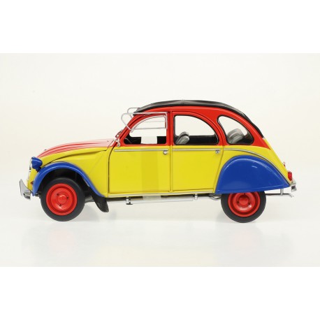 Citroen 2CV 1985 Anise + Decalco Solido S1805011