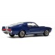 Shelby Mustang GT500 1967 Nightmist Blue with Light Grey Stripes Solido S1802903