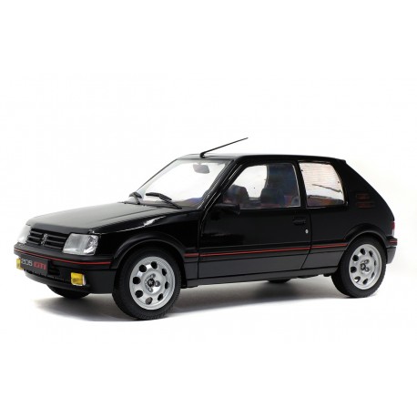Peugeot 205 GTI 1.9L MK 2 1990 Black Onyx Solido S1801707