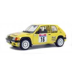 Peugeot 205 16 Tour de Corse 1990 Doenlen Merciol Solido S1801705