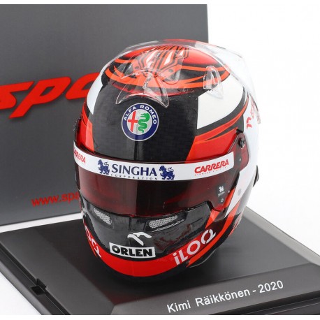 Casque Helmet 1/5 Kimi Raikkonen Sauber F1 2020 Spark S5HF048