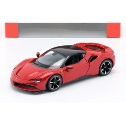 Ferrari SF90 Stradale Red Black Bburago BBU18-26028RED