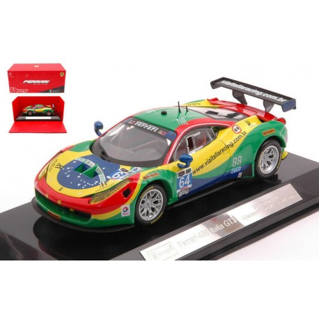 Ferrari 458 Italia GT3 64 24 Heures de Daytona 2015 Bburago BBU18-36305R