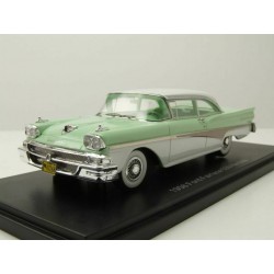Ford Fairlane 500 Hardtop 1958 Turquoise brillant et blanc NEO NEO47268