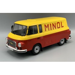 Barkas B 1000 Kastenwagen Minol 1970 Yellow Red MCG MCG18210
