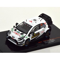 Toyota Yaris WRC 10 Rallye de Suède 2020 Latvala Anttila IXO RAM757