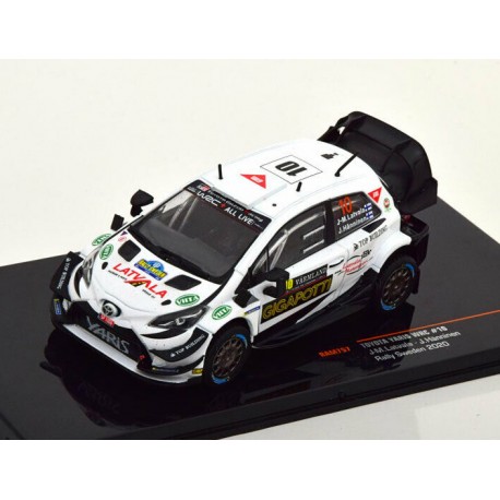 Toyota Yaris WRC 10 Rallye de Suède 2020 Latvala Anttila IXO RAM757