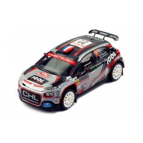 Citroen C3 R5 22 Rallye Monte Carlo 2019 Boanto Boulloud IXO RAM737