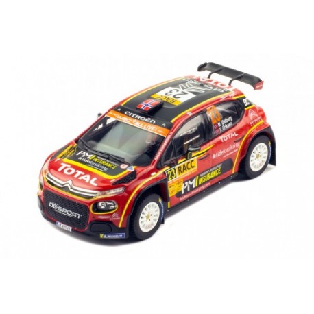 Citroen C3 R5 23 Rallye de Catalogne 2019 Ostberg Eriksen IXO RAM738