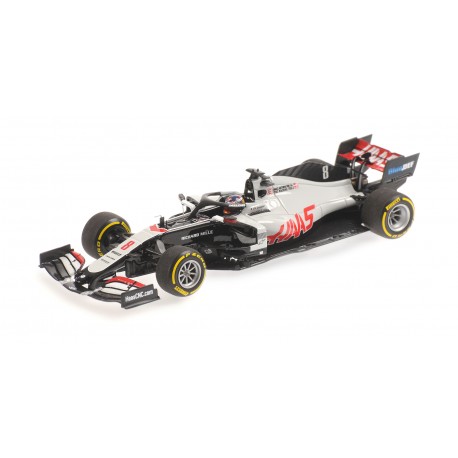 Miniature Haas 2020 – Romain Grosjean – 1/43 Minichamps – Neuve