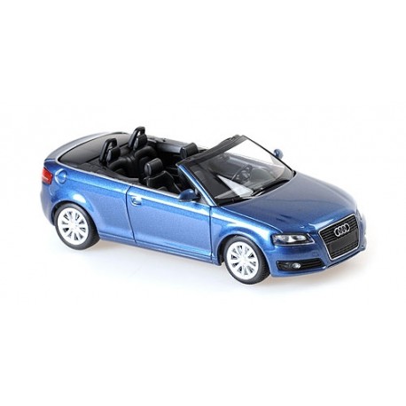Audi A3 Cabriolet 2007 Dark Blue Minichamps 940017131