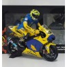 Yamaha YZR M1 46 Moto GP Winner Sachsenring 2006 Valentino Rossi Dirty version avec figurine Minichamps 123063096