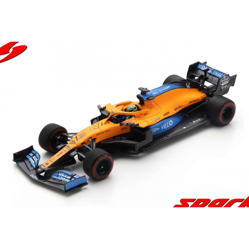 McLaren Renault MCL35 4 F1 Test Barcelona 2020 Lando Norris Spark S6462 ...