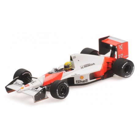McLaren MP4/5B with elevated nose cone test car 27 F1 Monza 1990 Ayrton Senna Minichamps 547904399