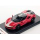 Ferrari SF90 Stradale Rosso Corsa Nero DS 1250 Assetto Fiorano Looksmart LS504D