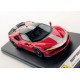 Ferrari SF90 Stradale Rosso Corsa Nero DS 1250 Assetto Fiorano Looksmart LS504D