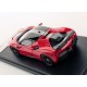 Ferrari SF90 Stradale Rosso Corsa Nero DS 1250 Assetto Fiorano Looksmart LS504D
