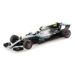 Mercedes F1 W10 EQ Power+ 46 F1 Valencia 2019 Valentino Rossi Ride Swap Minichamps 110191746