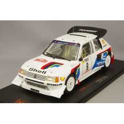 Peugeot 205 T16 E2 8 Rallye Monte Carlo 1986 Saby Fauchille IXO 18RMC049C