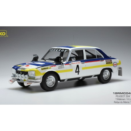 Peugeot 504 ti 4 Rallye du Maroc 1975 Makinen Liddon IXO 18RMC044B