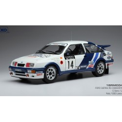 Miniature 1/18 Ford Sierra RS 500 Cosworth – IXO Altaya, Rallye 1000 Lacs 87, Vatanen