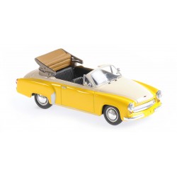 Watburg A311 Cabriolet 1958 Yellow White Minichamps 940015931