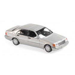 Mercedes Benz 600 SEL W140 1991 Silver Metallic Minichamps 940035401