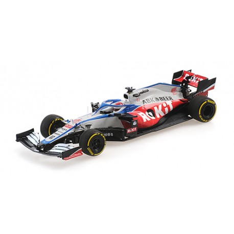Williams Mercedes FW43 63 F1 Launch Spec 2020 George Russell Minichamps 417200063