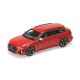 Audi RS6 Avant 2019 Red Metallic Minichamps 410018010