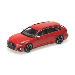 Audi RS6 Avant 2019 Red Metallic Minichamps 410018010