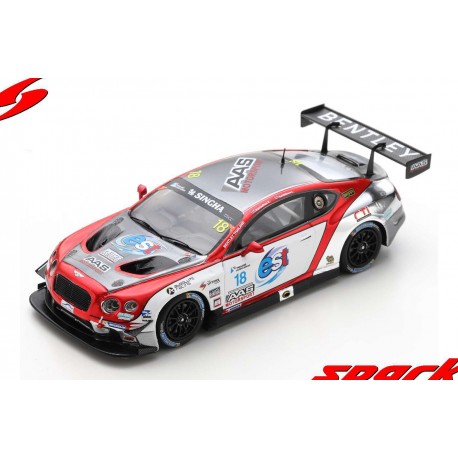 Bentley Continental GT3 18 Thailand Super Series 2018 Spark SA161