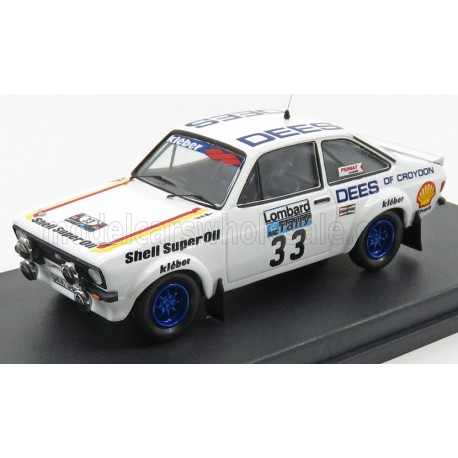 Ford Escort MKII RS 1800 33 RAC Rally 1980 Brise Short Trofeu TRORRUK39