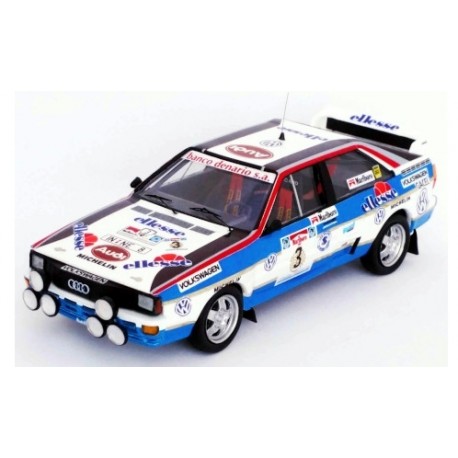 Audi Quattro 3 Rallye Argentina 1984 Recalde Del Buono Trofeu TRORRAR01