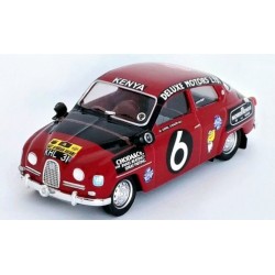 Saab 96 RHD 6 East African Safari Rally 1963 Nazir Bhardwaj Trofeu TRORRKE01