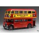 AEC Regent III RT 1936 Red Black White IXO BUS026LQ