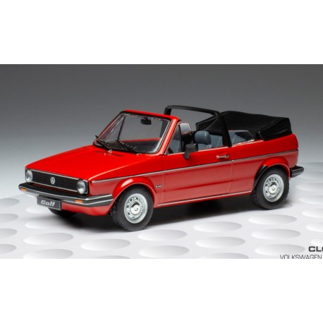 VW Golf 1 1981 Red IXO CLC353N