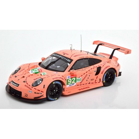 Porsche 911 RSR 92 24 Heures du Mans 2018 IXO LEGT18003