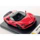 Ferrari SF90 Stradale Rosso Scuderia Nero DS 1250 Assetto Fiorano Looksmart LS504G