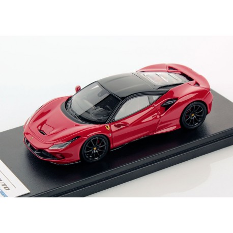 Ferrari F8 Tributo New Rosso Corsa Metallic with Roof Nero DS Looksmart LS503SE4