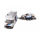 Peugeot 205 T16 2 Winner Rallye Monte Carlo 1985 Vatanen Harryman avec Peugeot J5 et remorque Ottomobile OT328