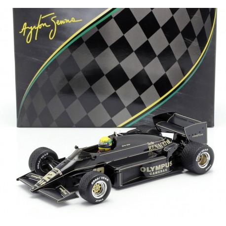 Lotus Renault 97T F1 Winner portugal 1985 Ayrton Senna IXO SENR18001