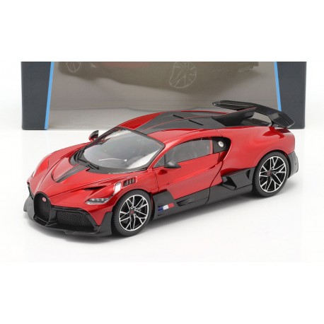 Bugatti Divo 2019 Metallic Rot and Black Bbugaro BBU18-11045RED